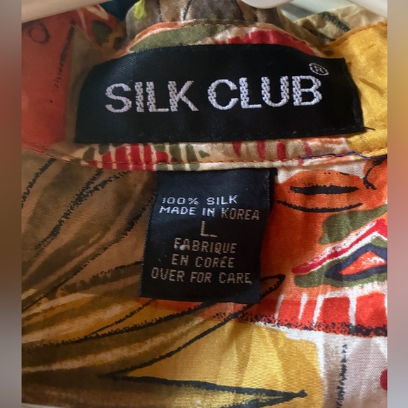 Colorful Patchwork Button-Up Shirt - Picture 3 of 3